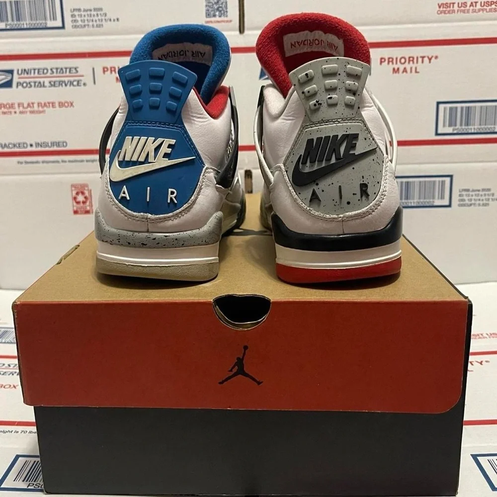 Nike Air Jordan 4 Retro SE “What the” 2019 Sneaker shoes hype streetwear retro
